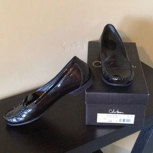 Cole Haan Black Flat Loafers